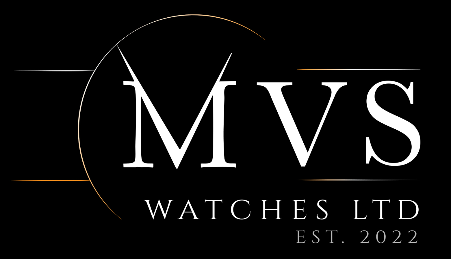 MVS Watches Black Logo 2026