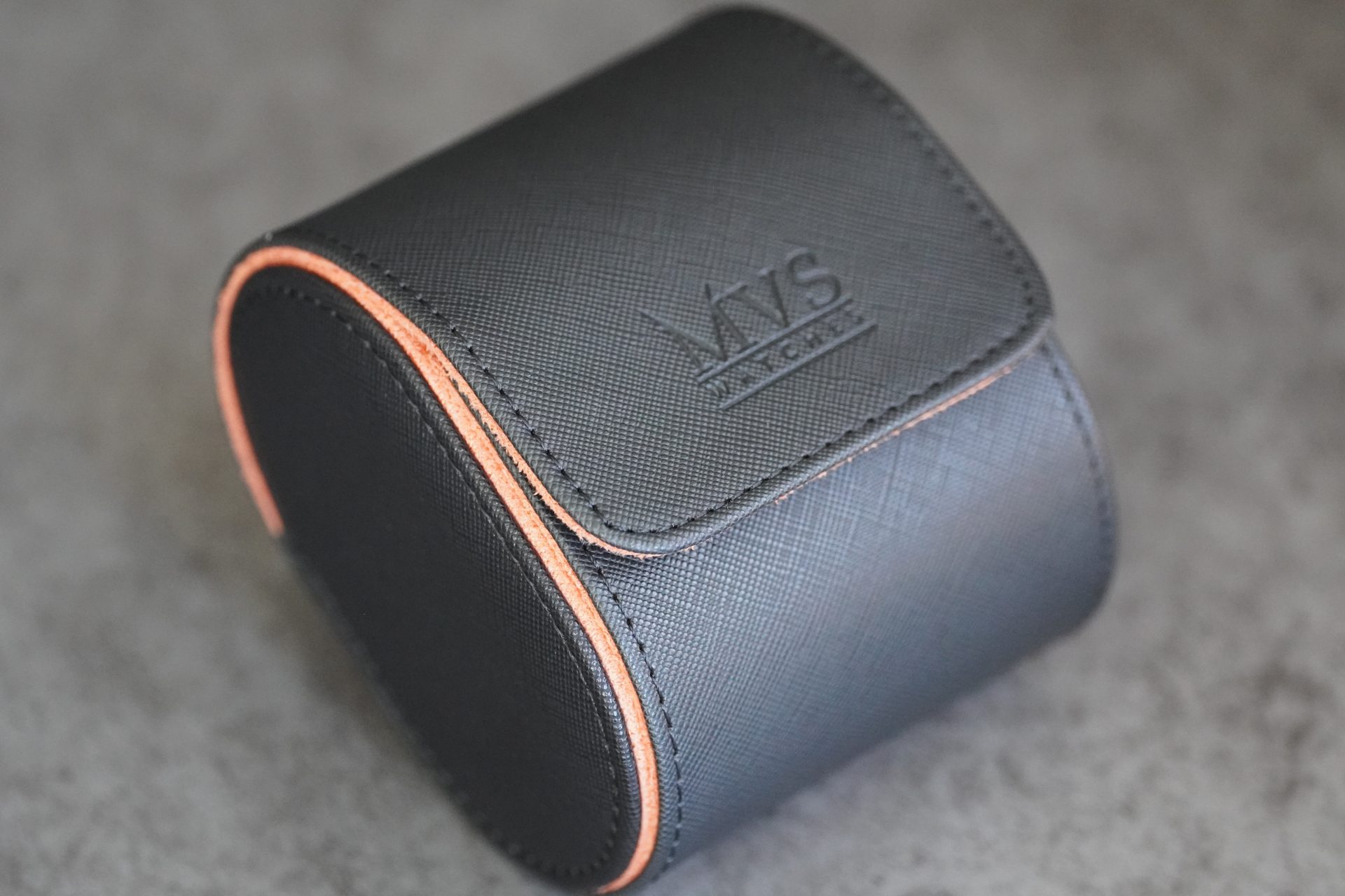 MVS Watches Single Hold Luxury Watch Roll/Travel Case