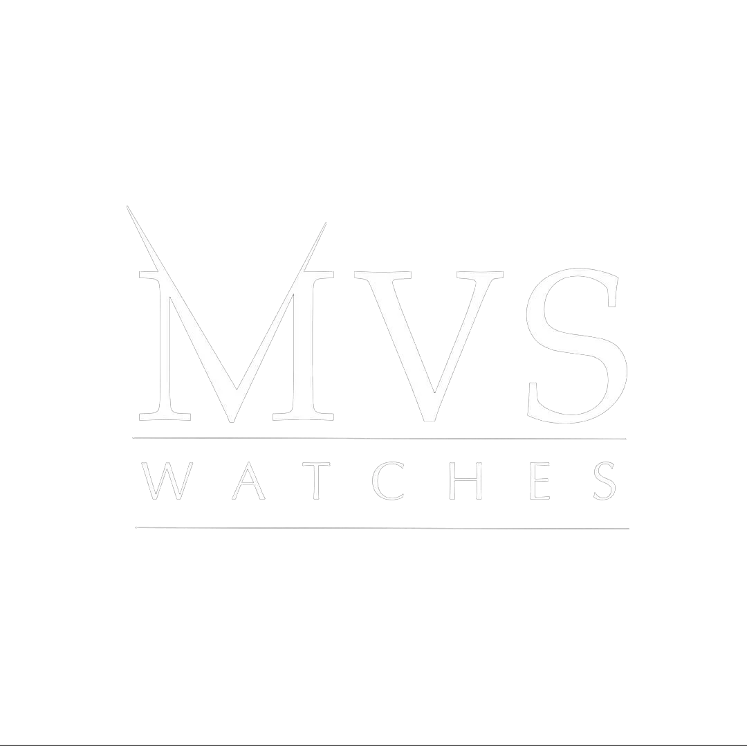 MVS Watches White Logo
