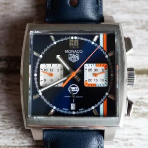 TAG Heuer Monaco Chronograph X Gulf Heuer 02 CBL2115.FC6494 Front Shot