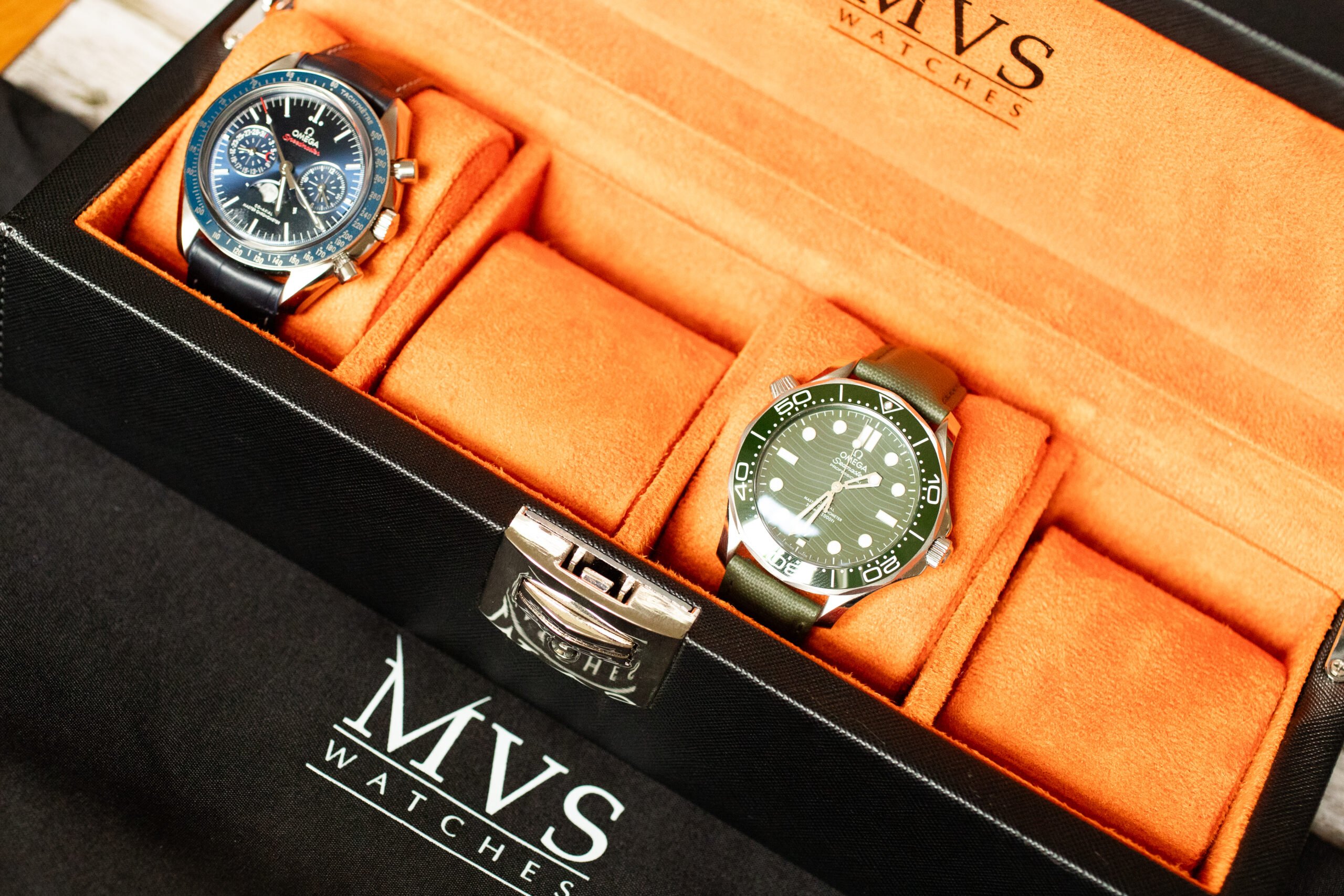 MVS Watches Luxury Watch Box For 4 Watches