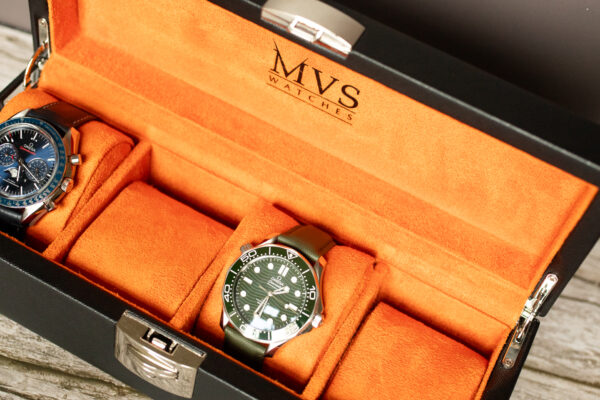 MVS Watches Luxury Watch Box For 4 Watches