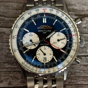 Breitling Navitimer B01 Chronograph 41 Black Dial Watch AB0139211B1A1