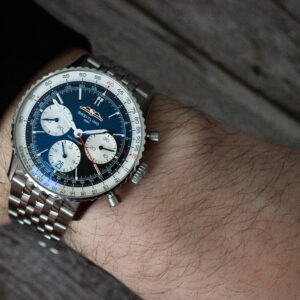 Breitling Navitimer B01 Chronograph 41 Black Dial Watch AB0139211B1A1