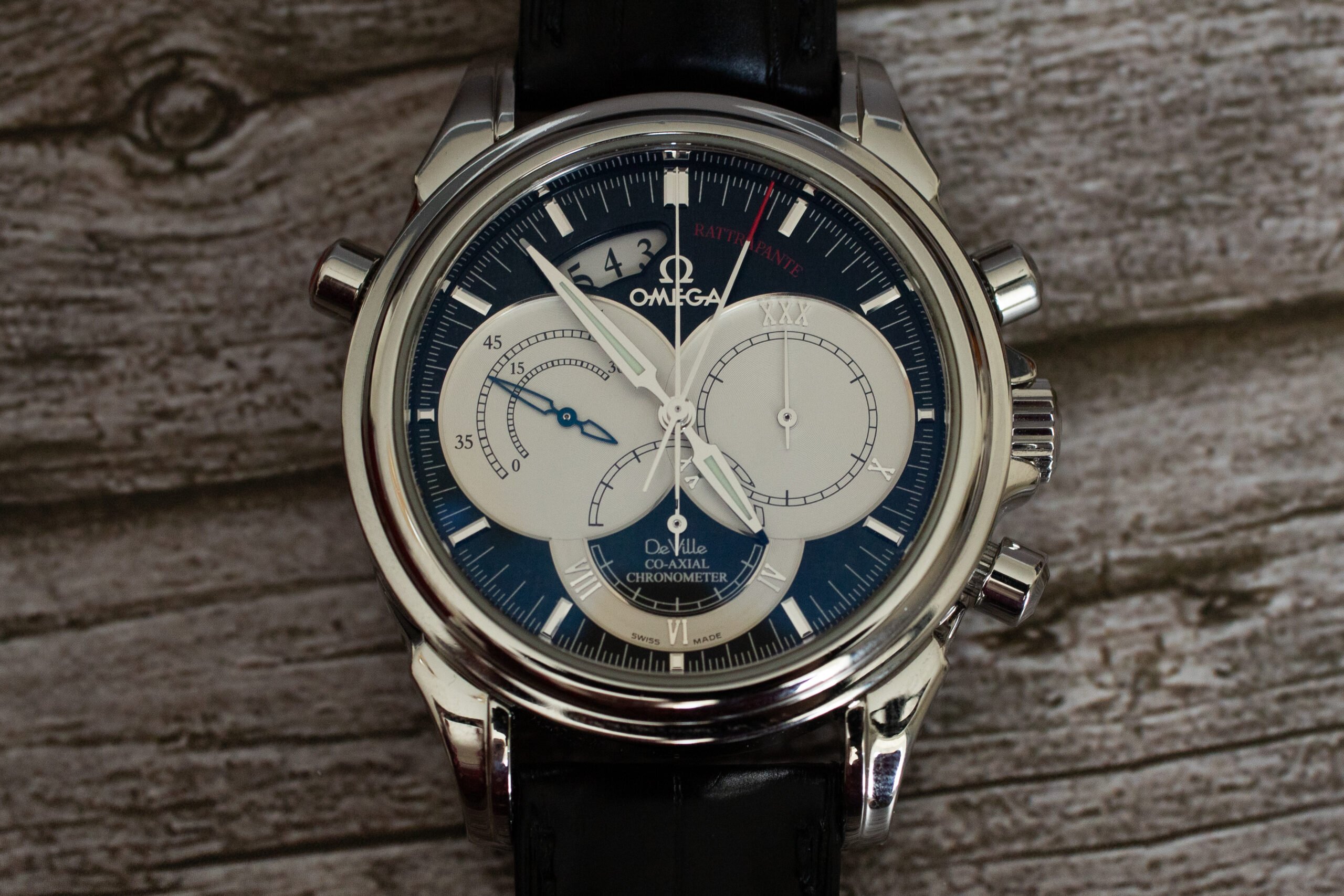 OMEGA De Ville Chronoscope Co-Axial Rattrapante Watch 4847.50.31
