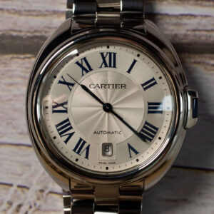 Cartier Clé de Cartier Silver Dial 40mm Watch WSCL0007
