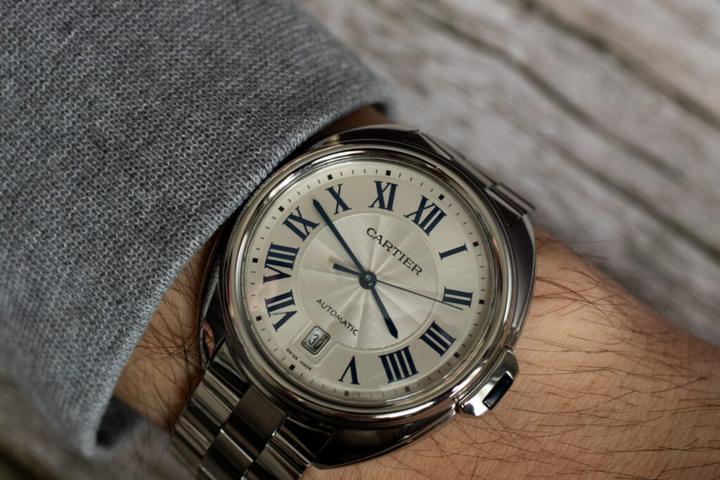 Cartier Clé de Cartier Silver Dial 40mm Watch WSCL0007
