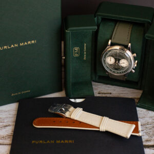 Furlan Marri Mechaquartz Sage Green 38mm Chronograph Watch 20201