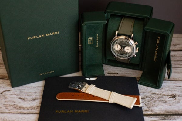 Furlan Marri Mechaquartz Sage Green 38mm Chronograph Watch 20201
