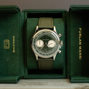 Furlan Marri Mechaquartz Sage Green 38mm Chronograph Watch 20201
