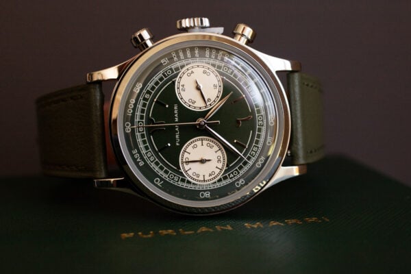 Furlan Marri Mechaquartz Sage Green 38mm Chronograph Watch 20201