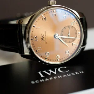 IWC Portugieser Automatic 40 Salmon Dial Watch