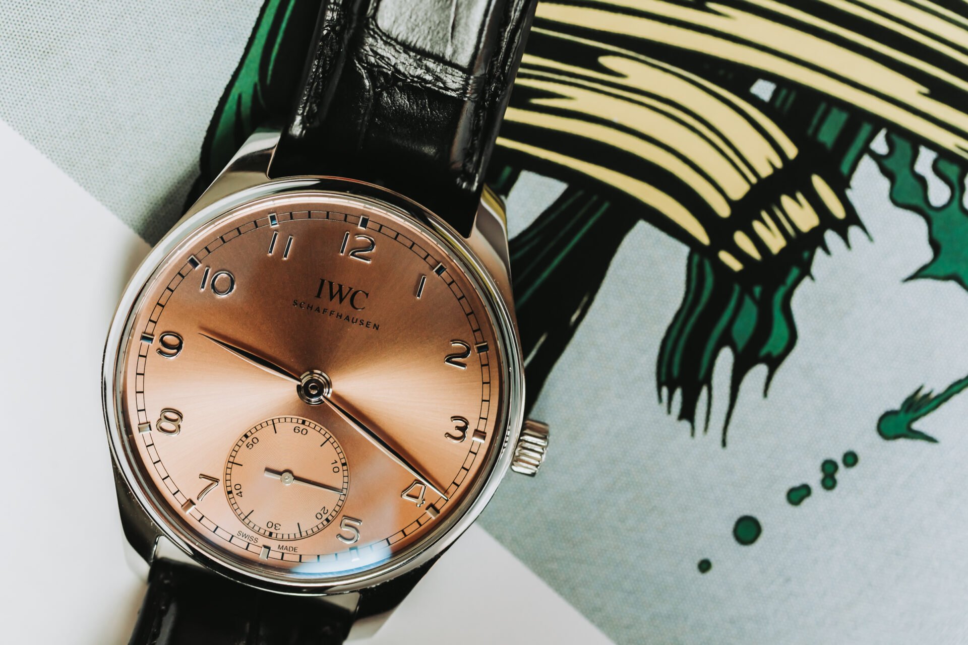 IWC Portugieser Salmon Dial | Pre-Owned IWC Watches