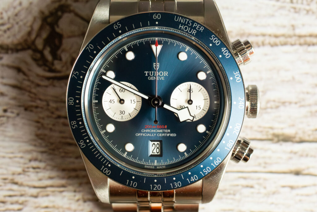 TUDOR Black Bay Chrono Blue Boutique Edition Watch