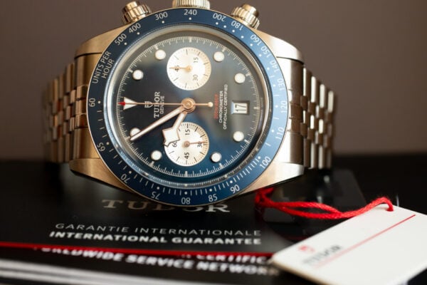 TUDOR Black Bay Chrono Blue Boutique Edition Watch