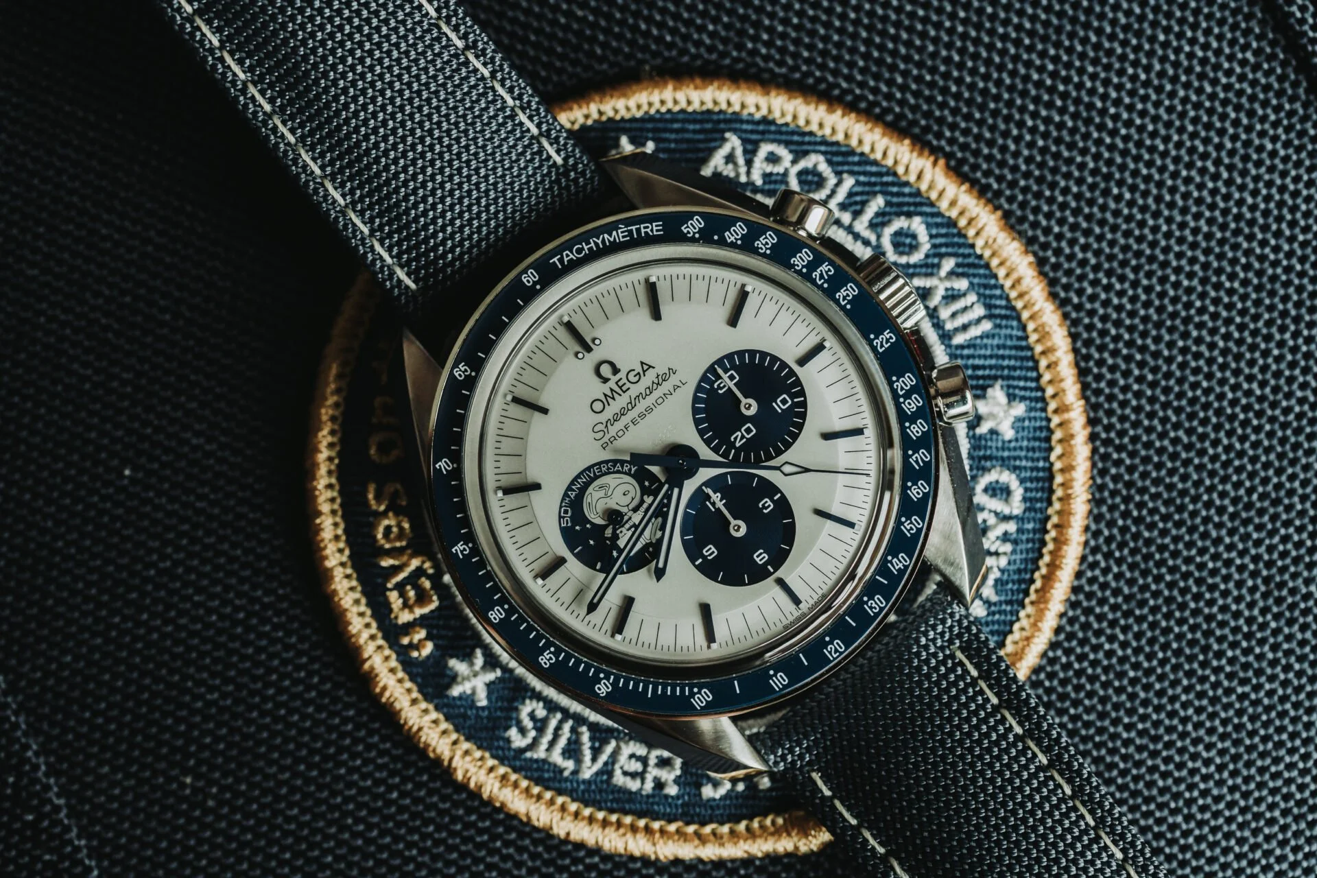 OMEGA Speedmaster Snoopy Silver Award Apollo 13