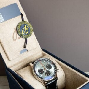 Breitling Navitimer B01 Chronograph 41 Ice Blue Dial Watch AB0139241C2P1