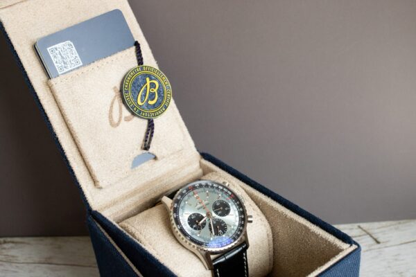 Breitling Navitimer B01 Chronograph 41 Ice Blue Dial Watch AB0139241C2P1
