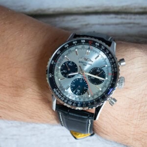 Breitling Navitimer B01 Chronograph 41 Ice Blue Dial Watch AB0139241C2P1