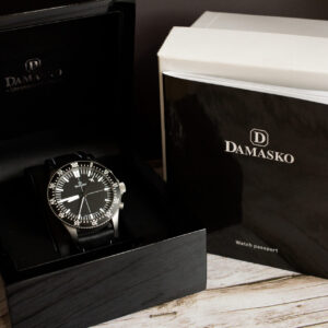 Damasko DC80 Chronograph Black Dial