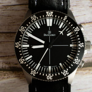 Damasko DC80 Chronograph Black Dial
