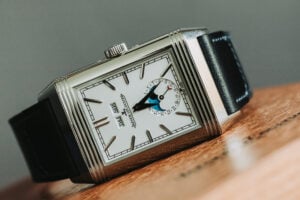 Jaeger-LeCoultre Reverso Tribute Duoface Calendar Wooden Box