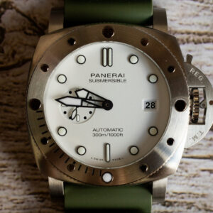Panerai Submersible QuarantaQuattro Bianco Watch PAM01595