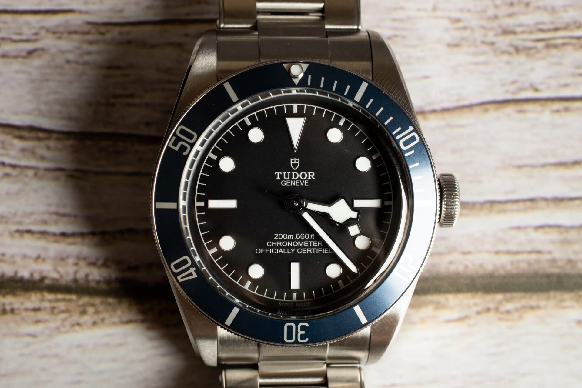 TUDOR Heritage Black Bay 41 Blue Bezel Watch M79230B-0008