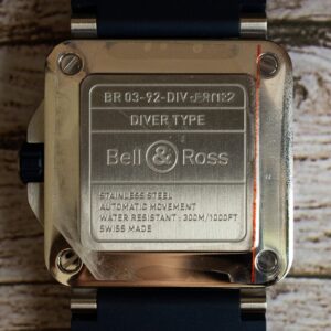 Bell & Ross BR-03 Diver Blue Steel Watch BR0392-D-BU-ST/SRB