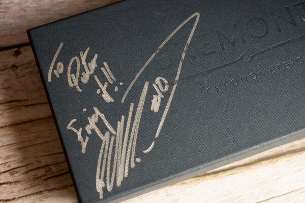 Bremont Isle of Man TT Limited Edition Signed Box Shot