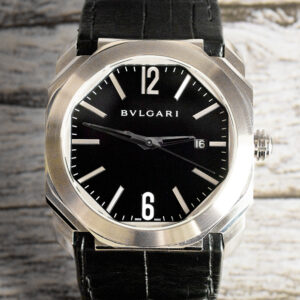 Bvlgari Octo L'Originale Solotempo 41mm Black Dial Watch 101964