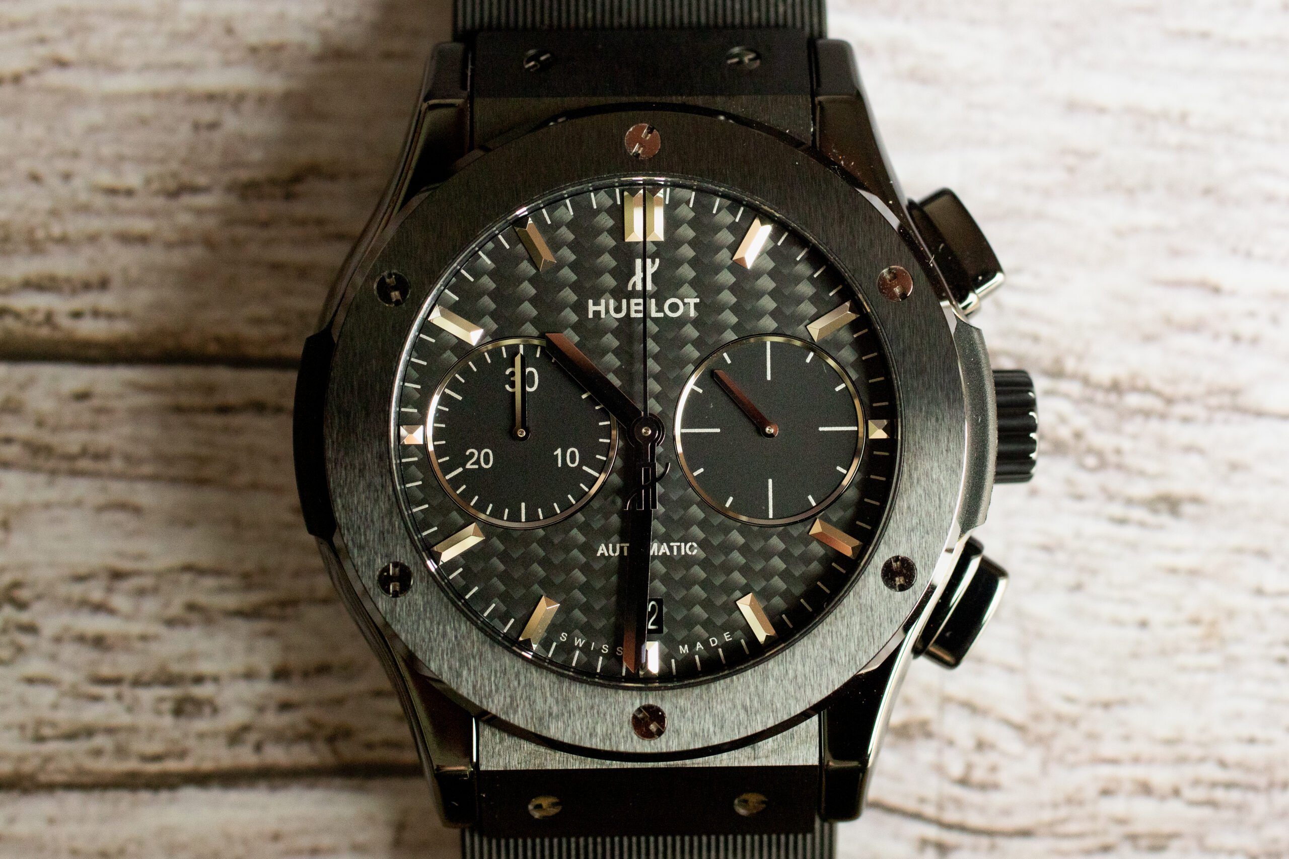 Hublot Classic Fusion Chronograph Black Magic 45mm Watch 521.CM.1171.RX