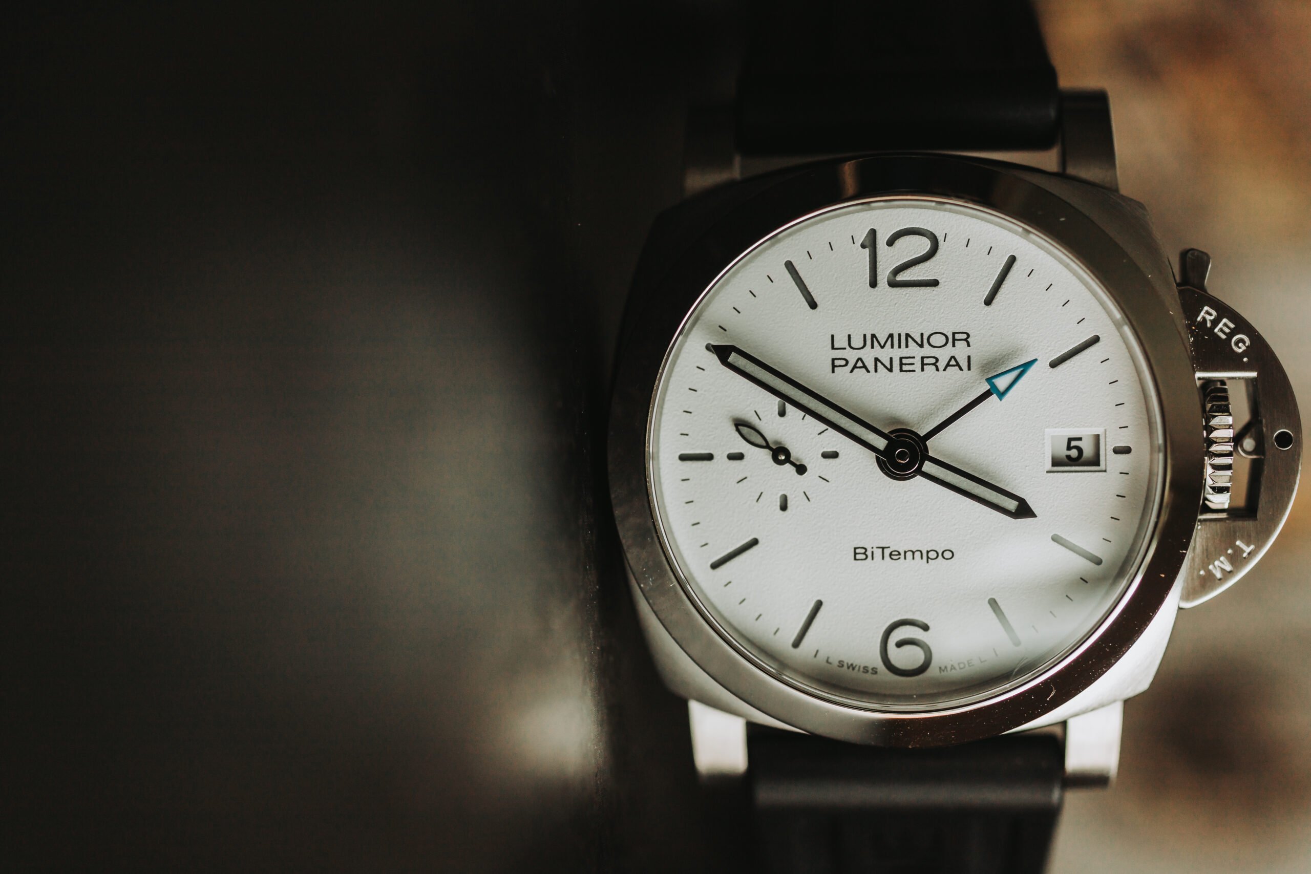 Panerai Luminor BiTempo Bianco Watch | New Arrivals