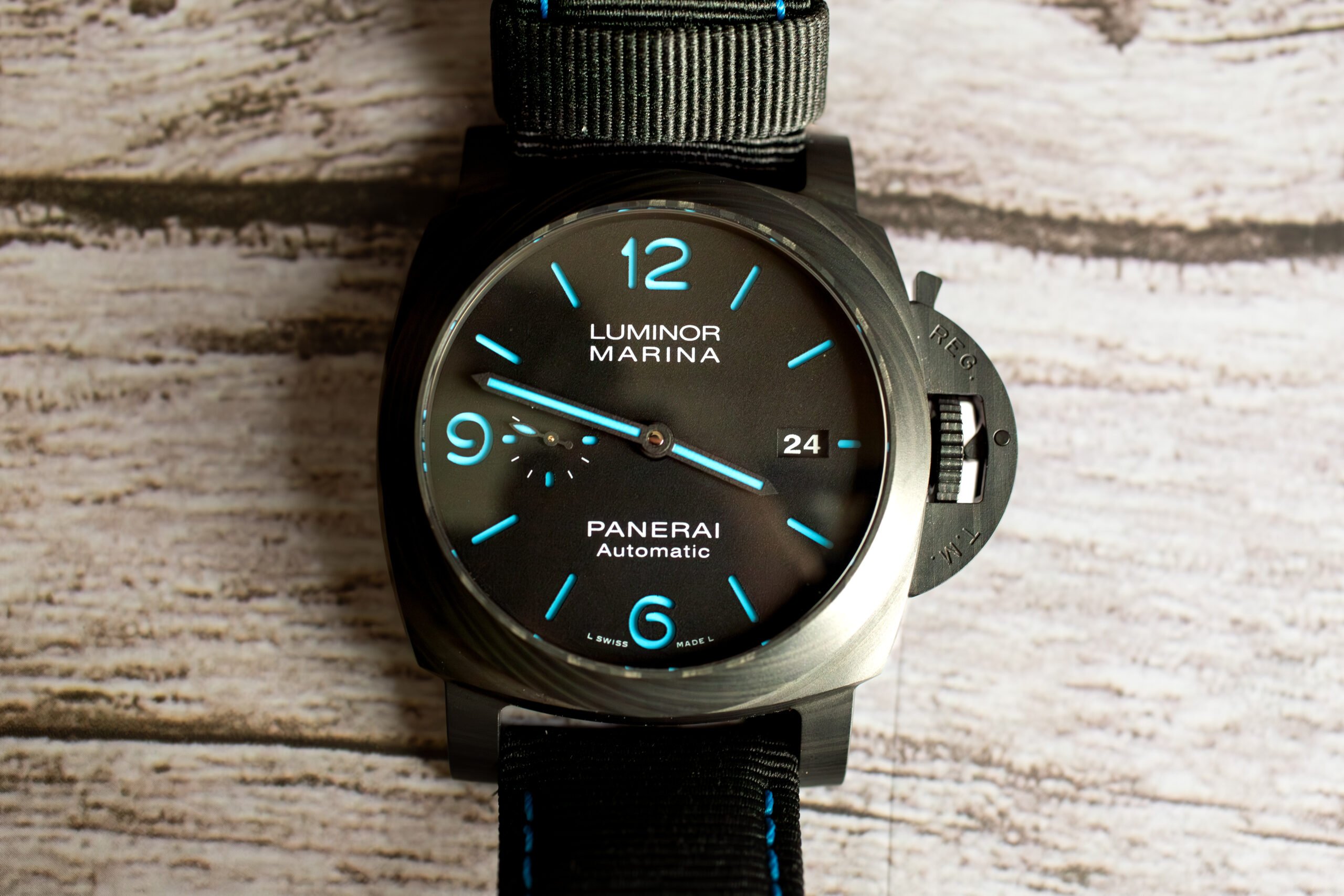 Panerai Luminor Marina Carbotech 44mm Watch PAM02661