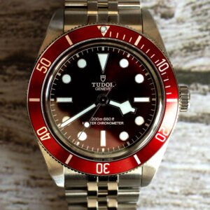 TUDOR Black Bay 58 Burgundy Front Shot