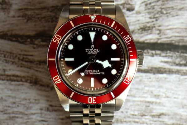 TUDOR Black Bay 58 Burgundy Front Shot