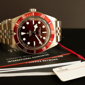 TUDOR Black Bay 58 Burgundy Warranty Shot