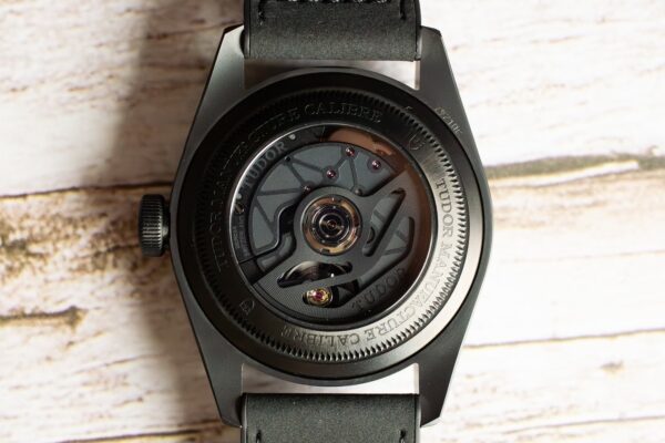 TUDOR Black Bay Ceramic M79210CNU Caseback Shot