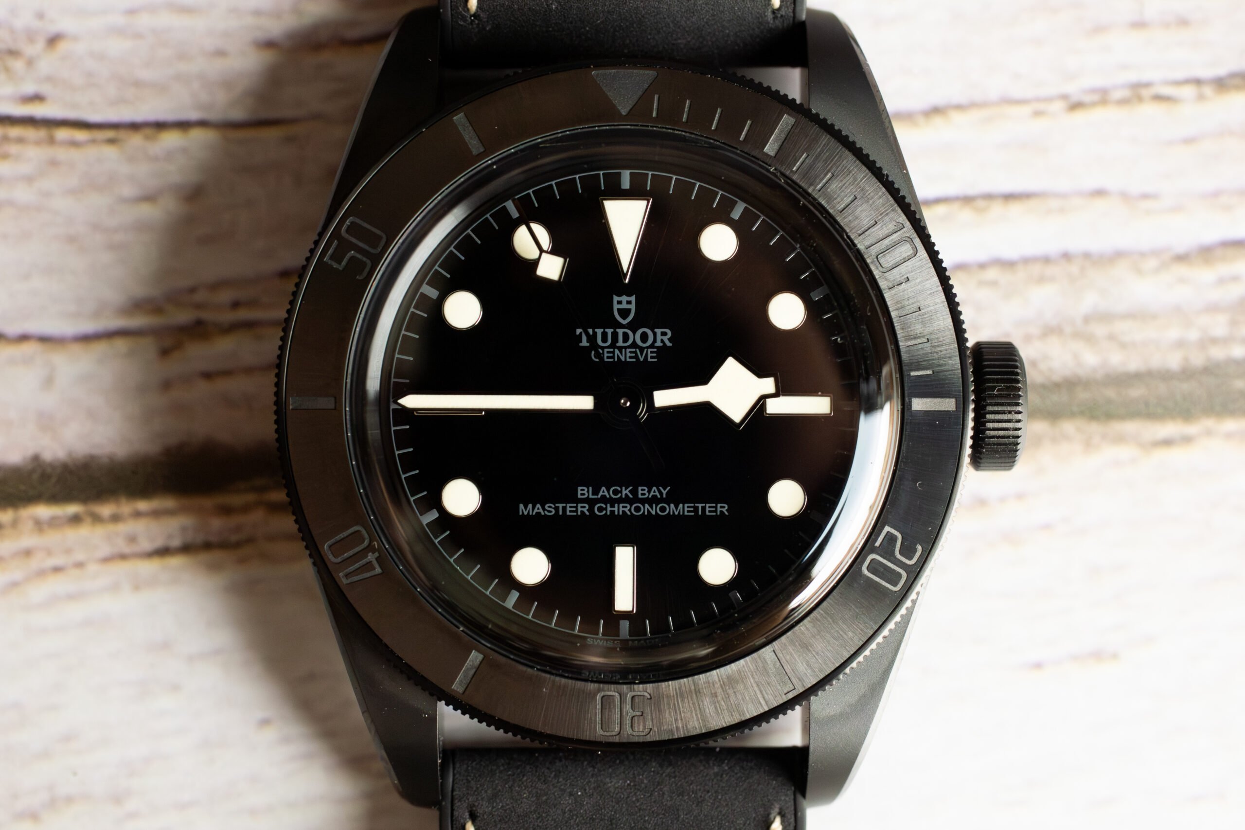 TUDOR Black Bay Ceramic M79210CNU Front Shot
