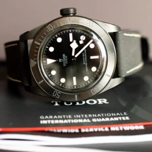 TUDOR Black Bay Ceramic M79210CNU Warranty Shot