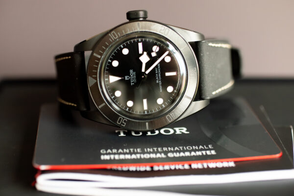 TUDOR Black Bay Ceramic M79210CNU Warranty Shot