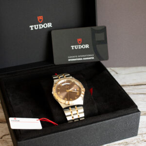 TUDOR Royal S&G Chocolate Dial 41mm Watch M28603