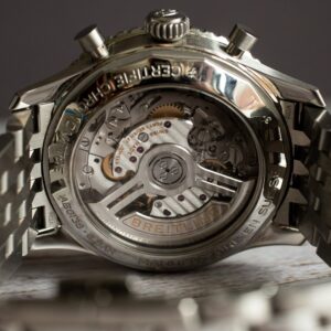 Breitling Navitimer B01 Chronograph 43 Green AB0138 Caseback Shot