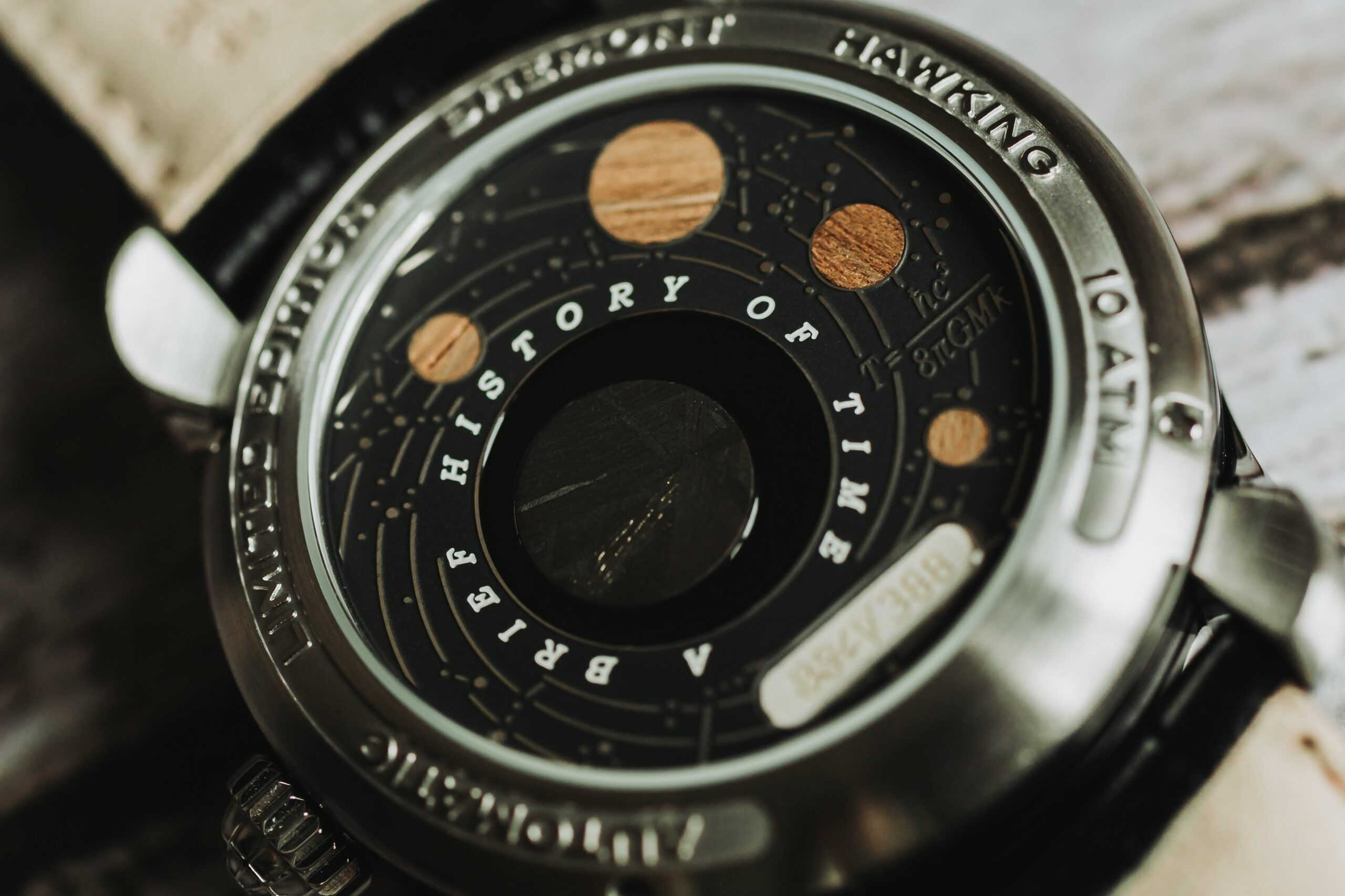 Bremont Hawking Limited Edition Caseback | A Brief History of Time