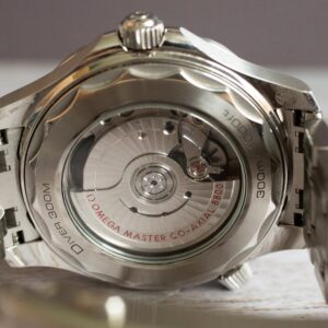 OMEGA Seamaster Diver 300M Black 210.30.42.20.01.001 Caseback Shot