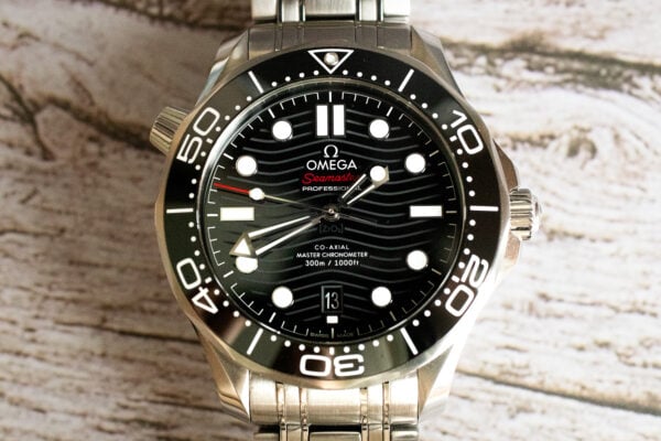OMEGA Seamaster Diver 300M Black 210.30.42.20.01.001 Front Shot