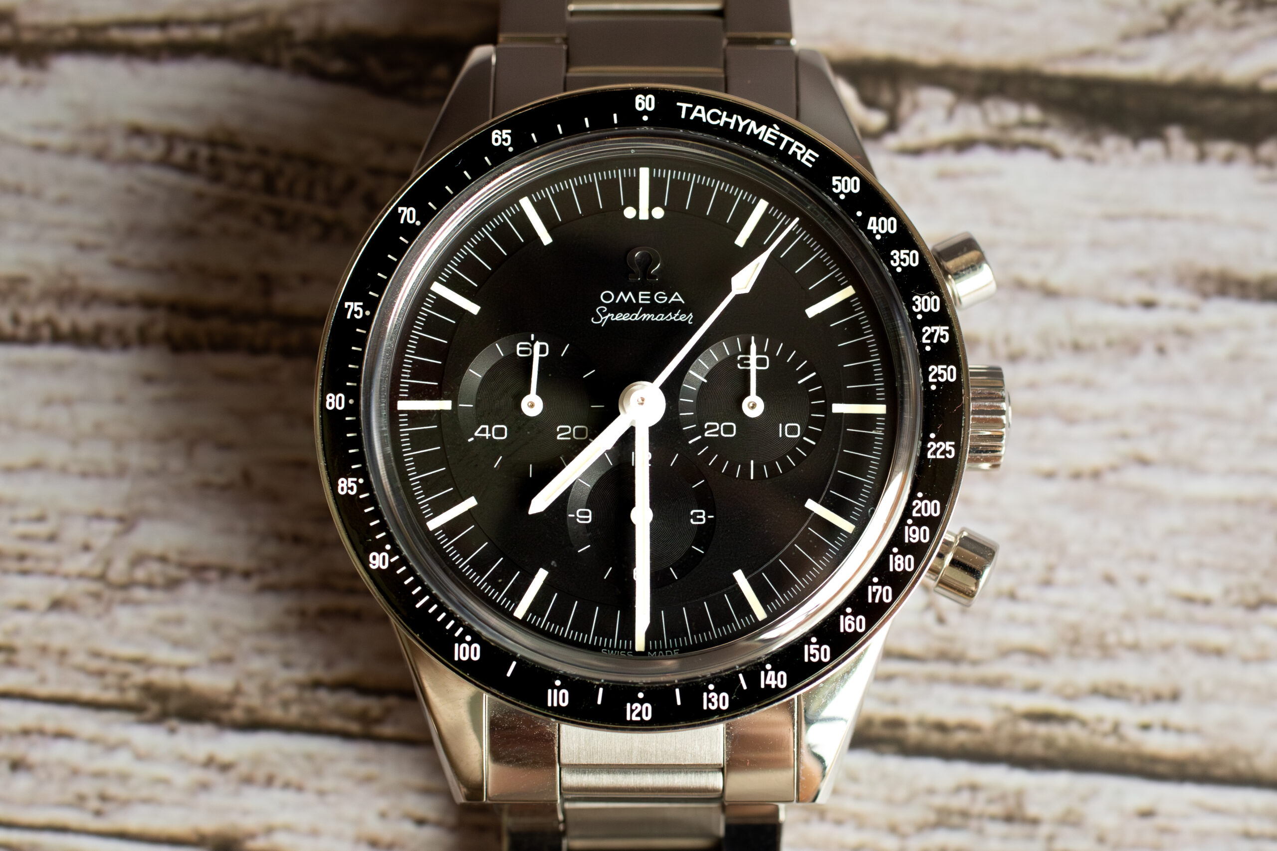 OMEGA Speedmaster Calibre 321 Ed White Front Shot