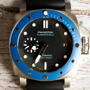 Panerai Submersible Azzurro PAM01209 Front Shot