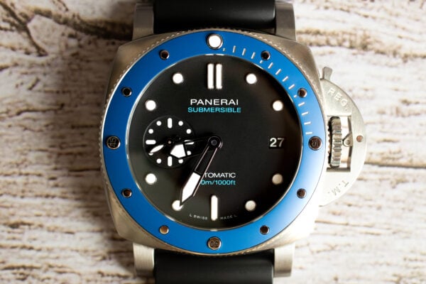 Panerai Submersible Azzurro PAM01209 Front Shot
