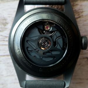 TUDOR Black Bay Ceramic Blue M79210CNU Caseback Shot